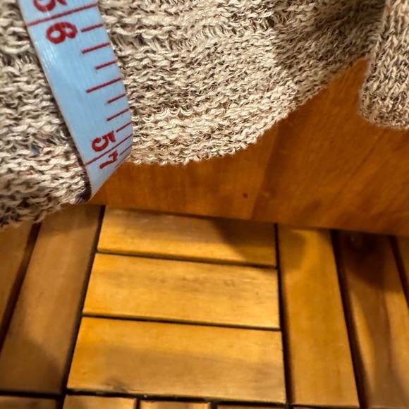 Free Peoplele long duster cardigann linen blend M - Picture 4 of 12